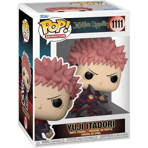 Funko Pop Yuji Itadori Black Flash Jujutsu Kaisen #1111 Figura Original Anime