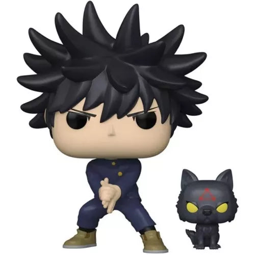 Funko Pop Megumi Fushiguro Divine Dog Jujutsu Kaisen #1112 Figura Original Anime