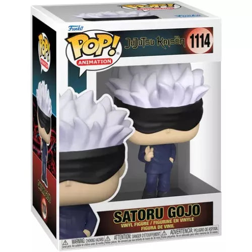 Funko Pop Satoru Gojo Jujutsu Kaisen #1114 Figura Original Anime