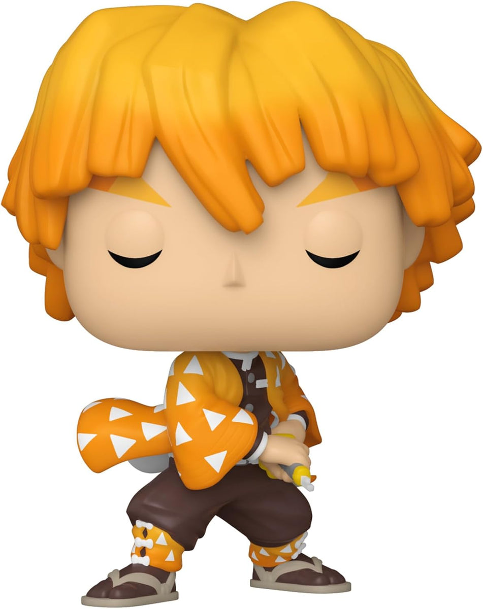 Funko Pop Zenitsu Agatsuma Demon Slayer #869 Figura Original Anime