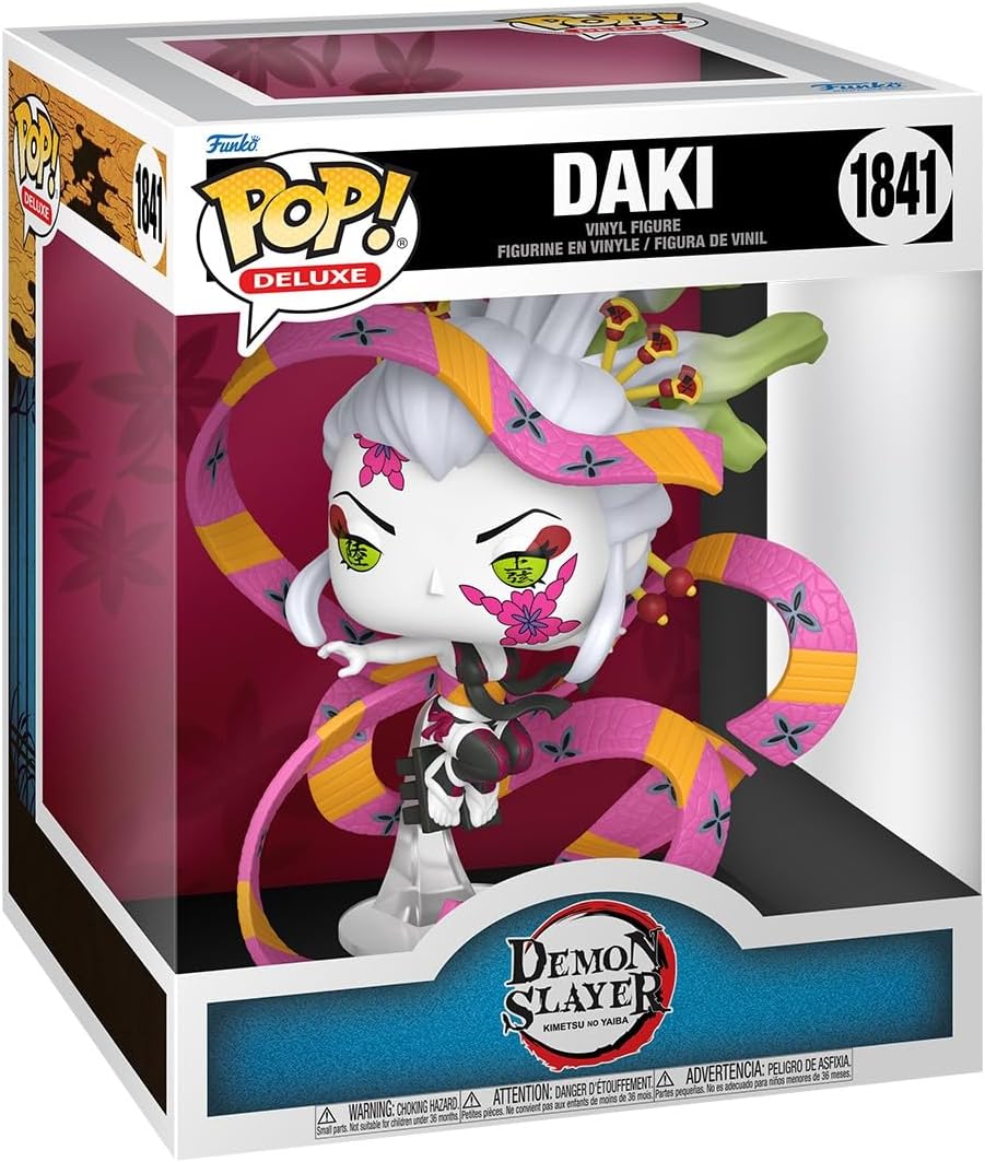 Funko Pop Deluxe Daki Demon Slayer #1841 Figura Original Anime