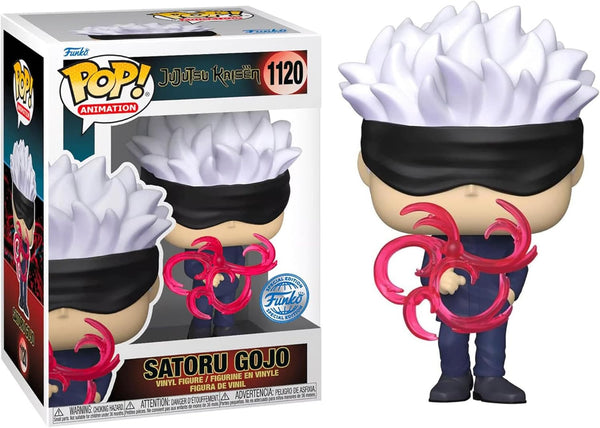 Funko Pop Satoru Gojo Exclusivo Jujutsu Kaisen #1120 Figura Original Anime