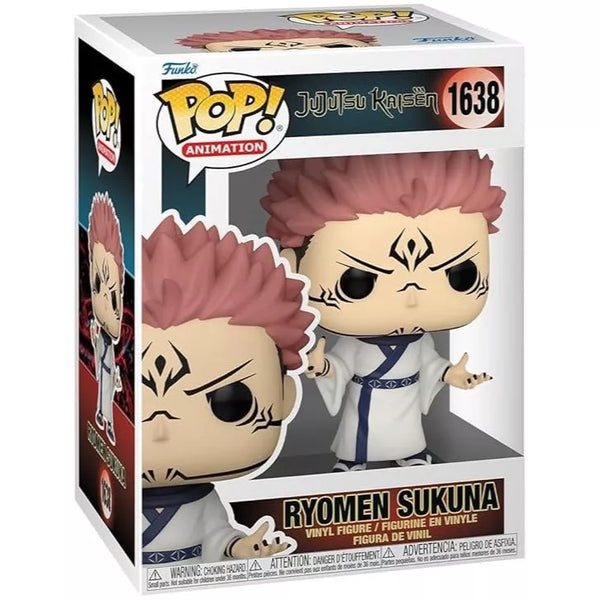 Funko Pop Sukuna Jujutsu Kaisen #1638 Figura Original Anime