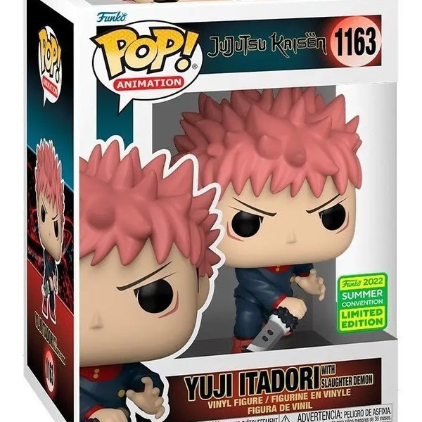 Funko Pop Yuji Itadori Summer 2022 Jujutsu Kaisen #1163 Figura Original Anime