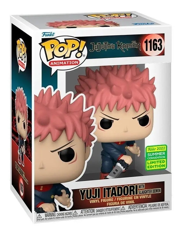 Funko Pop Yuji Itadori Summer 2022 Jujutsu Kaisen #1163 Figura Original Anime