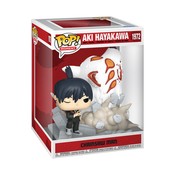 Funko Pop Aki Hayakawa Fox Devil Chainsaw Man #1972 Figura Original Anime